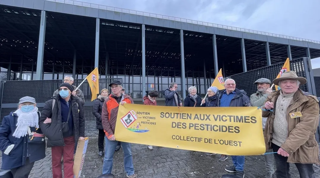 Agriculteurs exposés aux pesticides : procès en cours devant le tribunal de Nantes