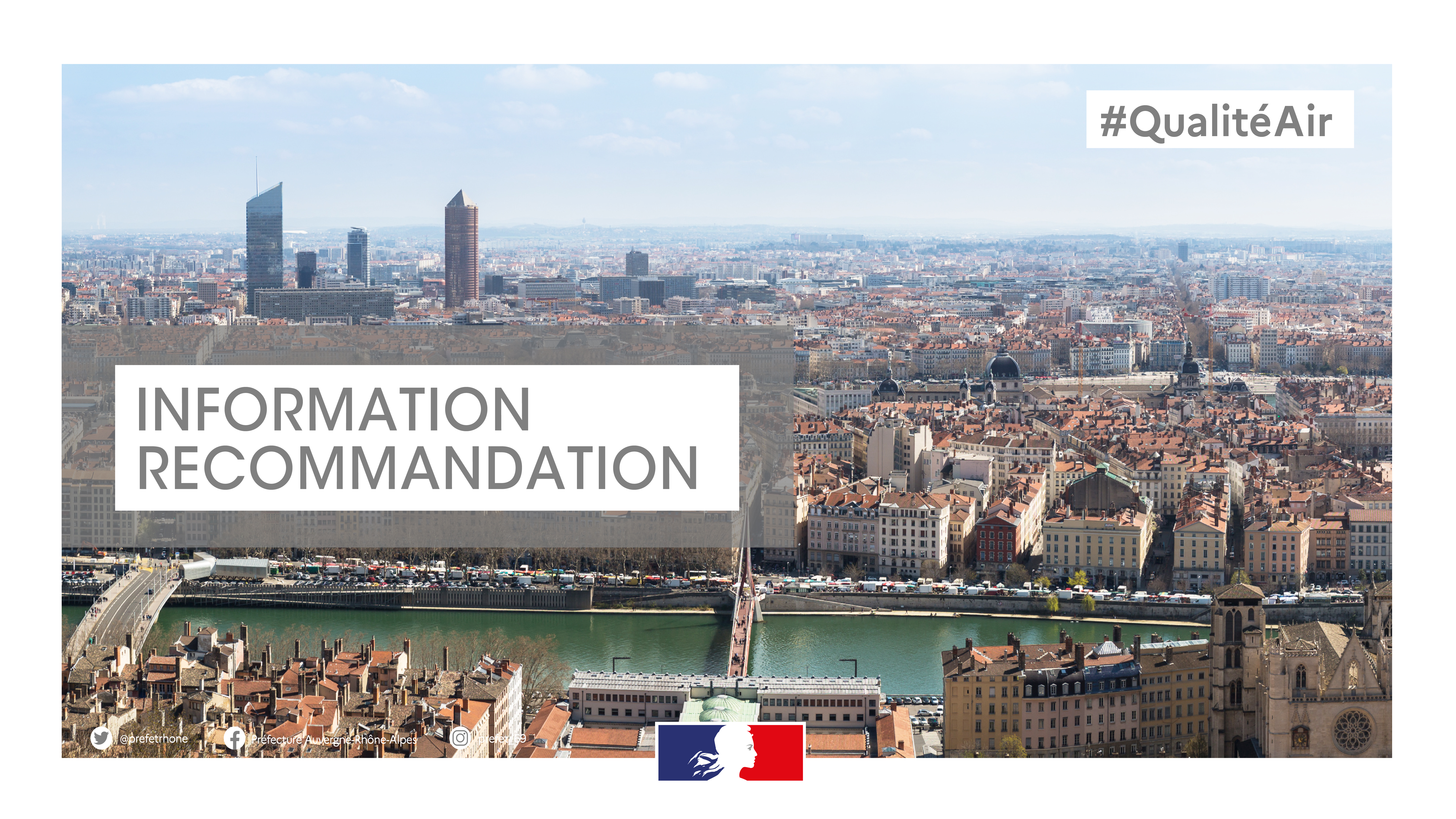 Pollution de l'air : Activation du niveau d'information et de recommandation en vigueur