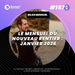 #157 Le mensuel du Nouveau Rentier - Janvier 2026 : performances bourse, crypto, immobilier et objectifs de l'année cover