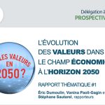 Évolution des valeurs économiques d'ici 2050 : analyse par Futuribles