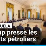 Trump incite les pétroliers à exploiter le pétrole vénézuélien