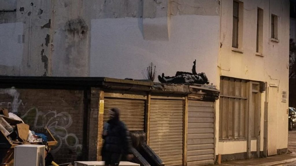 Un nouveau Banksy découvert dans une rue de Londres.