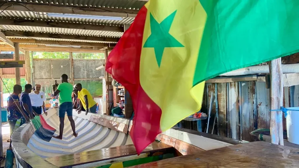 VIDEO. Martinique-Sénégal : la diaspora sénégalaise découvre le chantier de rénovation de la yole