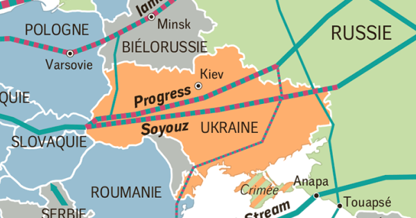 Gazoducs : approvisionnement en gaz pour l'Union européenne en 2023