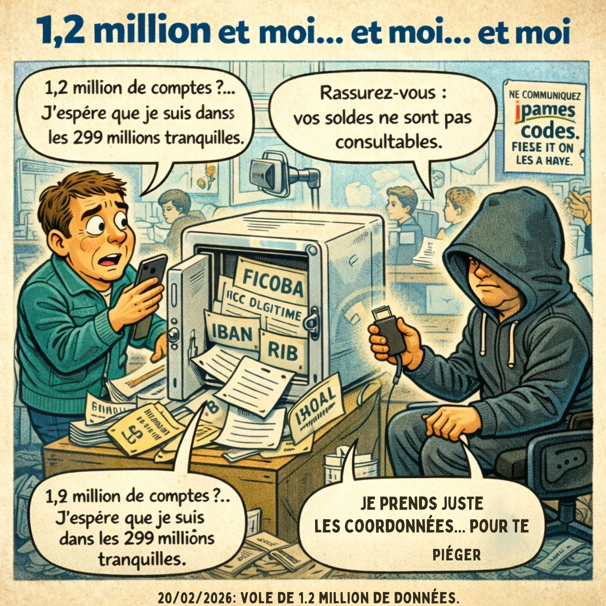 PIRATAGE DES COMPTES : “Le Fichier Fantôme”