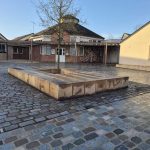 PHOTOS. Après plusieurs mois de travaux, l’aménagement de la place Edith-Bonnem touche à sa fin à Alençon