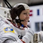 Lors de son entraînement aux Etats-Unis.