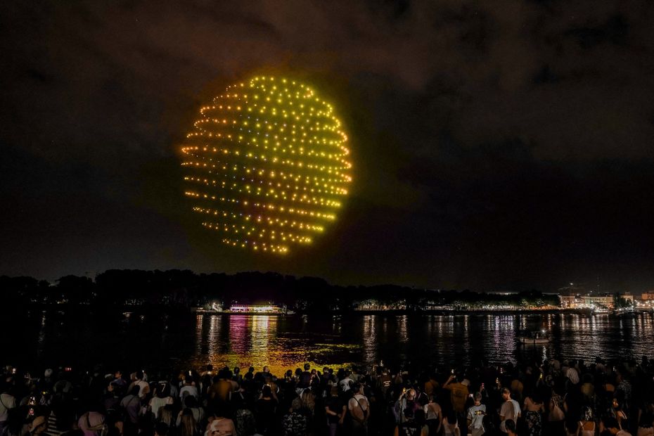 Un spectacle de drones inédit pour les cinquante ans de l’US Orléans