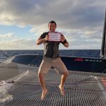 Guirec Soudée établit un nouveau record en passant le cap Leeuwin