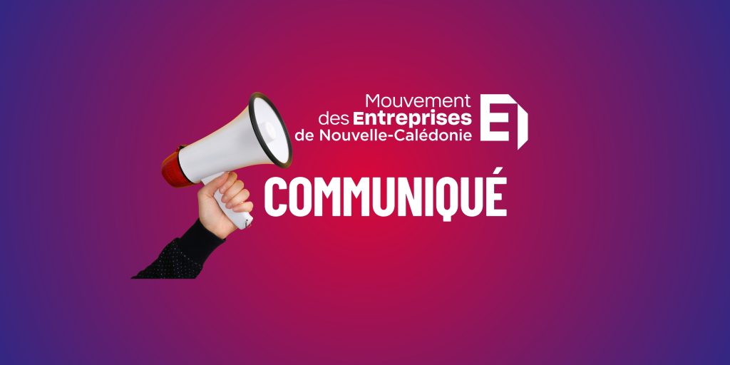 Trois dispositions concernant l'emploi portées par le MEDEF-NC adoptées par le Congrès