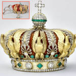 La couronne de l'impératrice Eugénie en cours de restauration