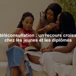 La téléconsultation : un recours croissant chez les jeunes et les diplômés