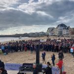 Quiberon : 1 500 personnes se mobilisent contre le projet de parc éolien en mer