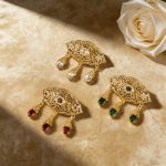 Pince à col pour robe de mariée, motif floral ajouré, style ethnique, sculpture incrustée, artisanat avec boucle pour robe, pull, cadeau de mariage marocain