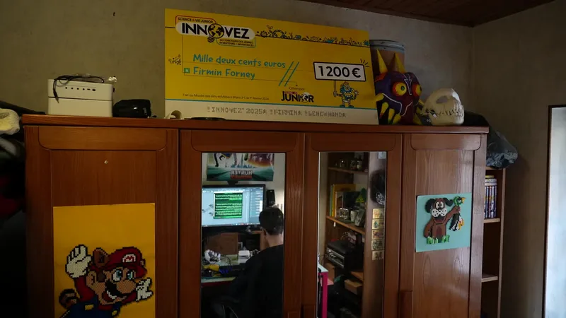 L'invention de Firmin Forney lui a permis d'empocher les 1200 euros de gains.