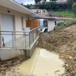 Glissement de terrain de plusieurs centaines de mètres cubes reloge six personnes dans une résidence