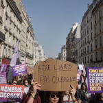 Manifestations à Paris et Madrid pour la Journée internationale des droits des femmes