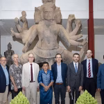 Cambodge : dévoilement de la statue restaurée de Shiva dansant