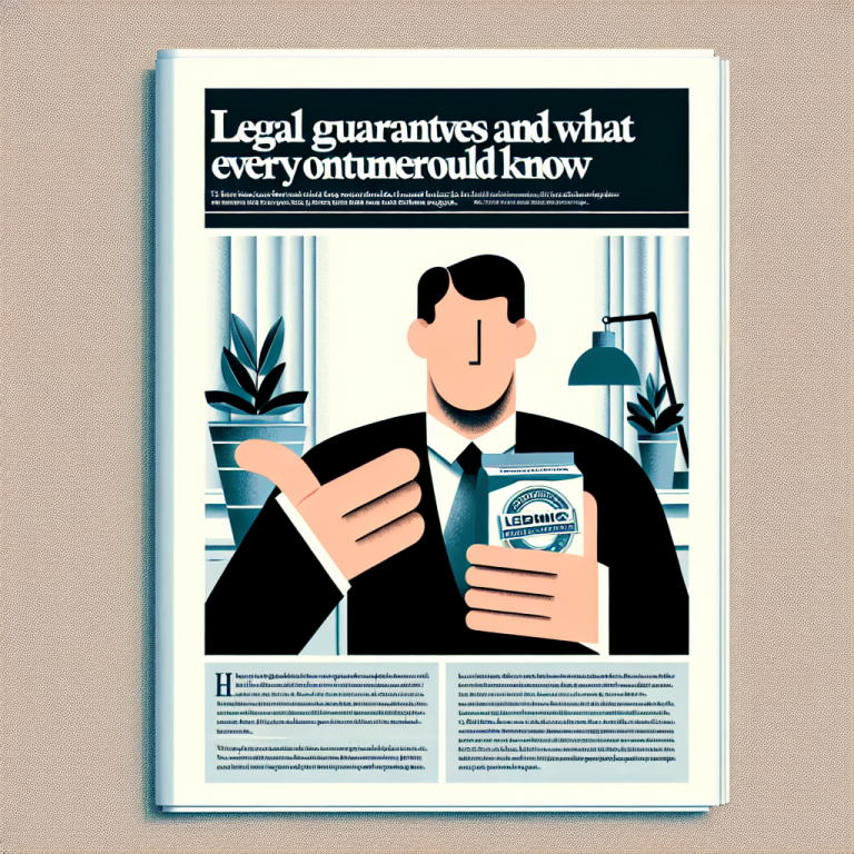 Garanties légales : ce que tout consommateur doit savoir