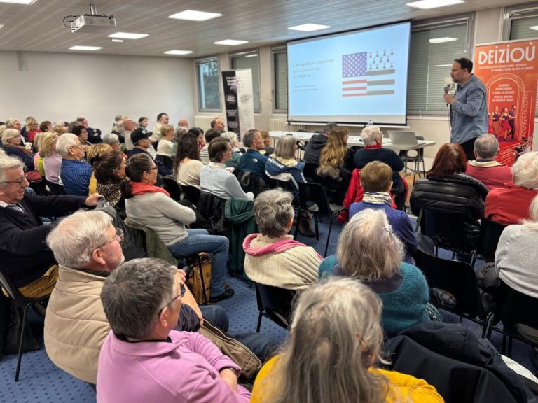 breizh amerika presentation in lorient on breton emigrâtion to usa