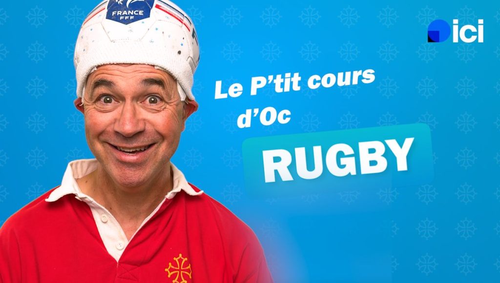 Le rugby dans le P'tit cours d'Oc de Laurent Labadie - ICI