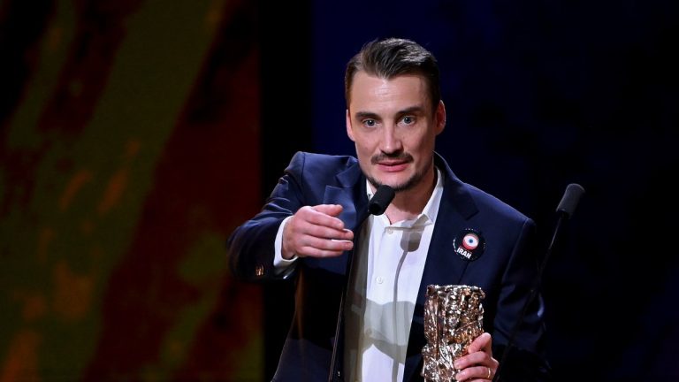 Pierre Lottin s'exprime sans filtre aux César sur les conflits mondiaux