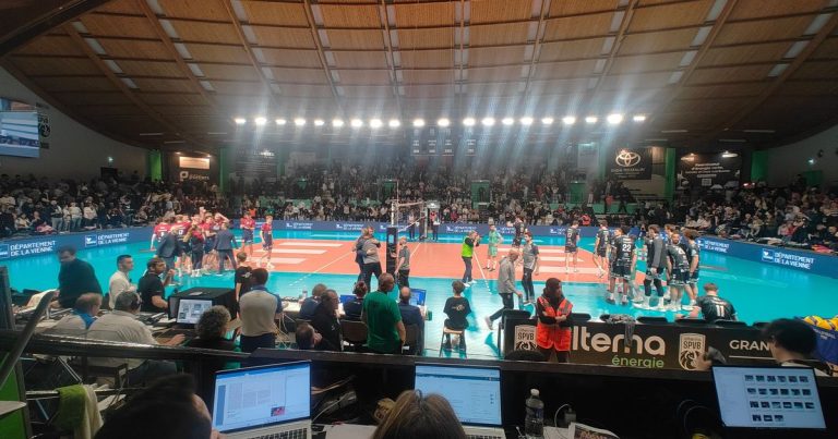 Pas de miracle pour le Stade Poitevin : le SPVB éliminé en quarts de finale de la Coupe d'Europe de volley - ICI