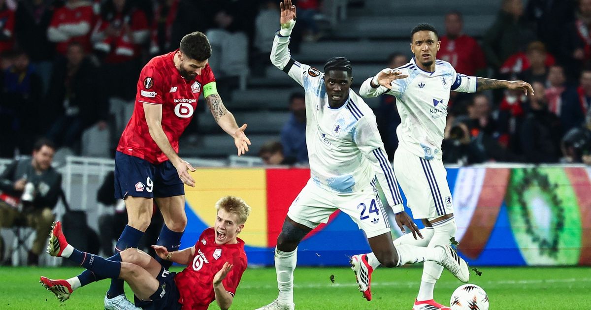 Ligue Europa : le LOSC battu par Aston Villa, un exploit nécessaire au match retour (0-1)