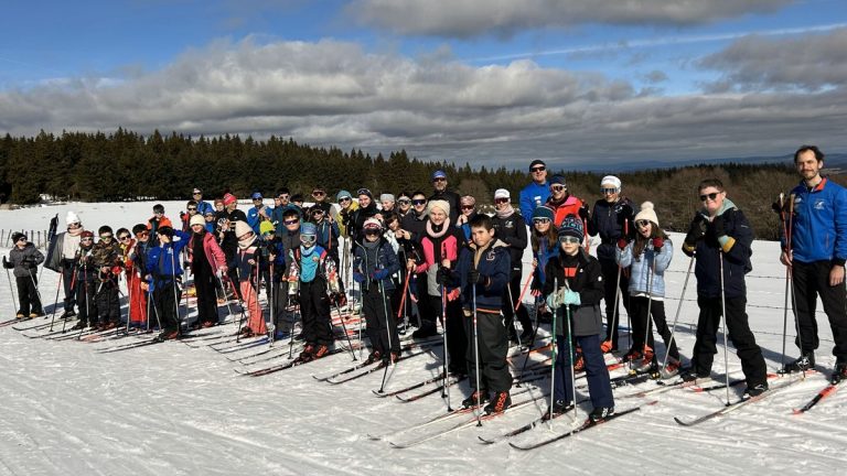 47e édition du stage de vacances d'hiver du Ski Club Margeride Lozère : un succès