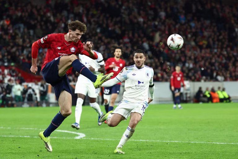 Ligue Europa : Lille s’incline face à Aston Villa, Lyon arrache le match nul à Vigo
