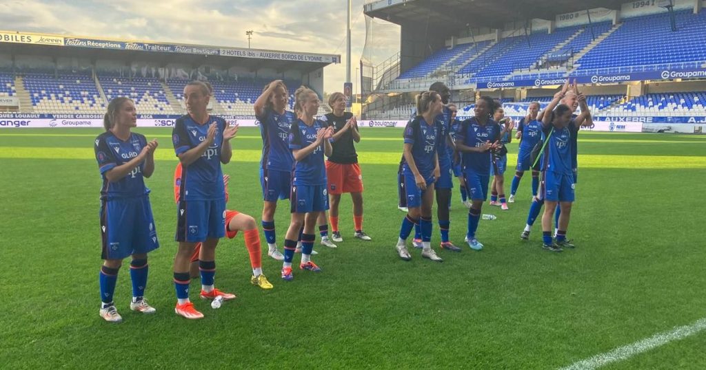 Les féminines de l'AJA restent concentrées en Seconde Ligue malgré les attentes