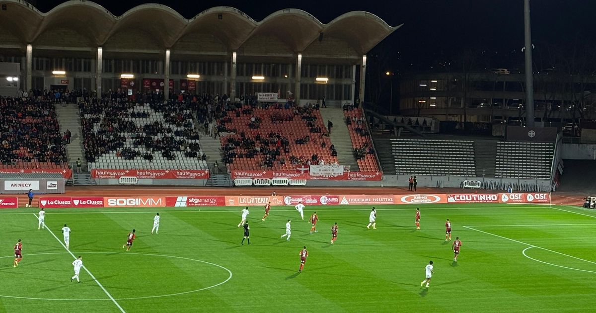Ligue 2 : le FC Annecy s'incline en fin de match contre Troyes - ICI