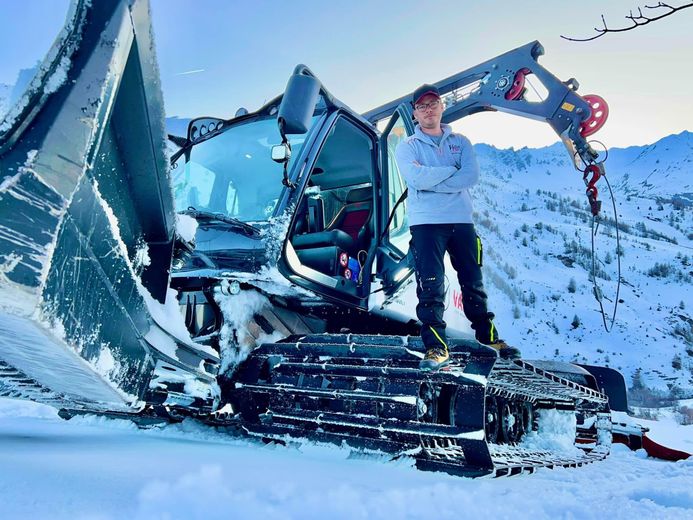 Le dameur aime faire découvrir les aspects cachés de son métier au grand public.
