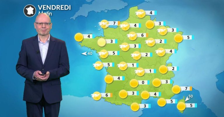 Météo du vendredi : prévisions ensoleillées - Actualités La Chaîne Météo