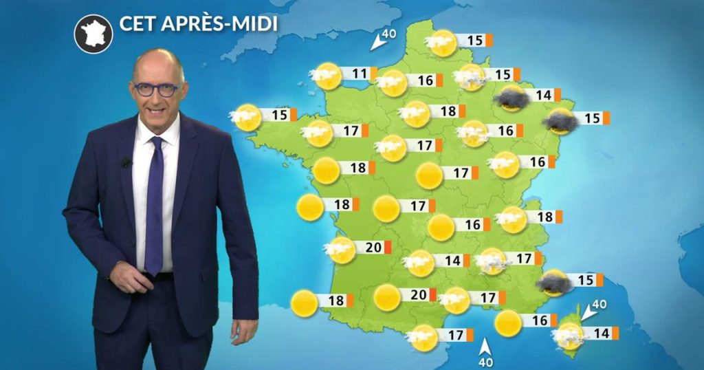 Météo aujourd'hui : un samedi printanier avec quelques nuages - La Chaîne Météo
