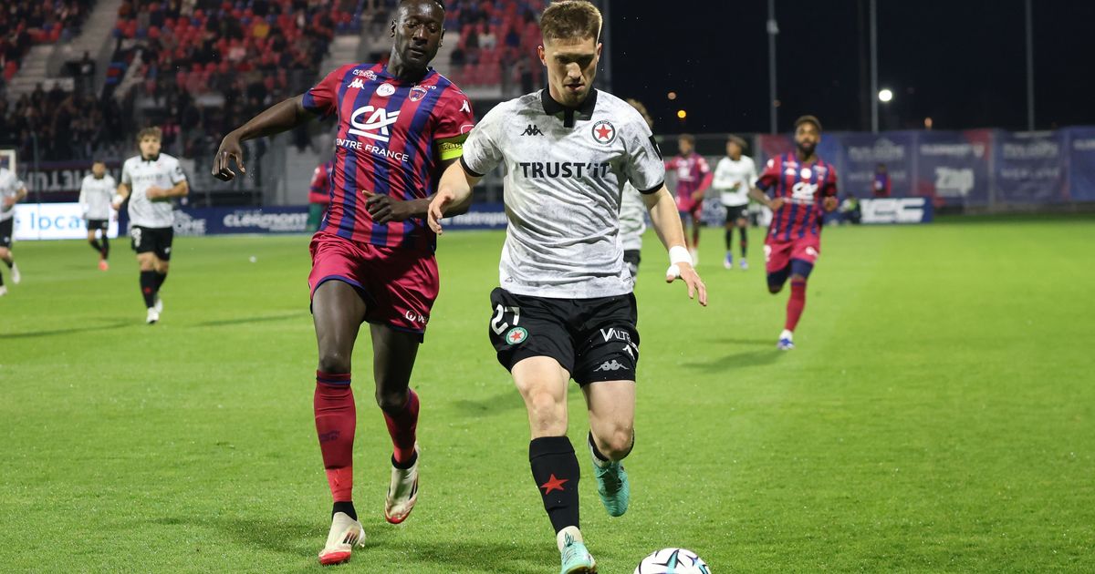 Ligue 2 : le Clermont Foot s'incline à nouveau contre le Red Star