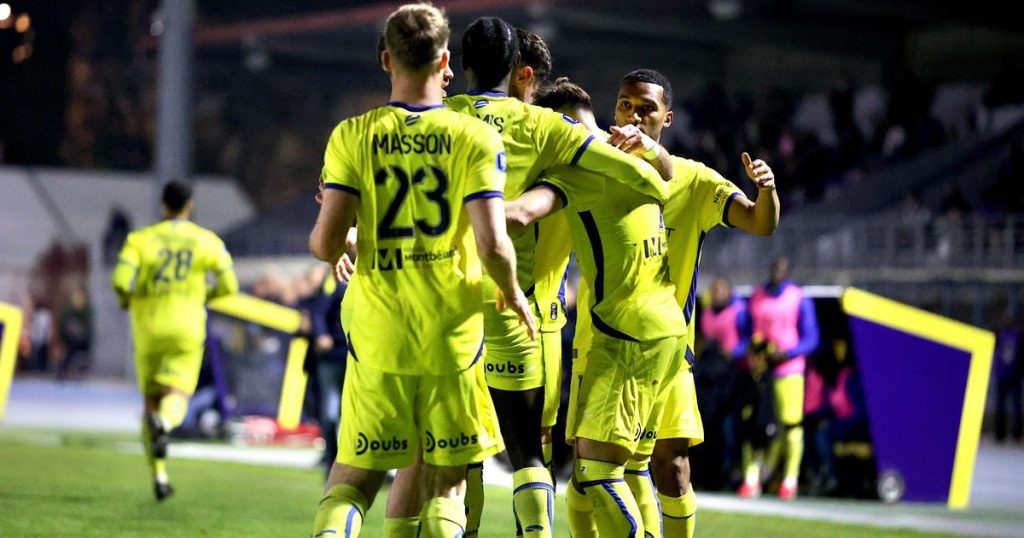 Sochaux s'impose à Aubagne (1-4) et grimpe à la 2e place du classement national