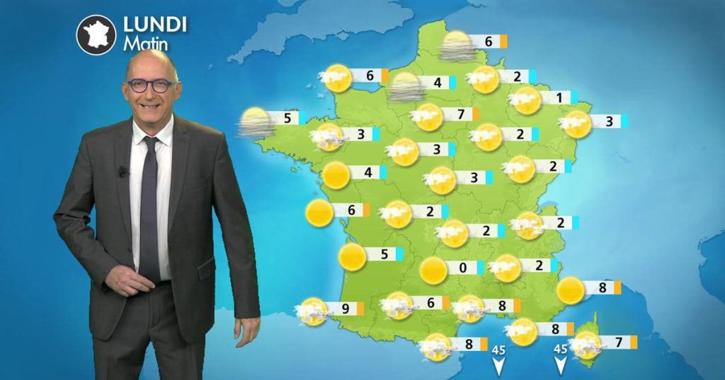Météo de demain : retour au calme avec du soleil prévu lundi - La Chaîne Météo