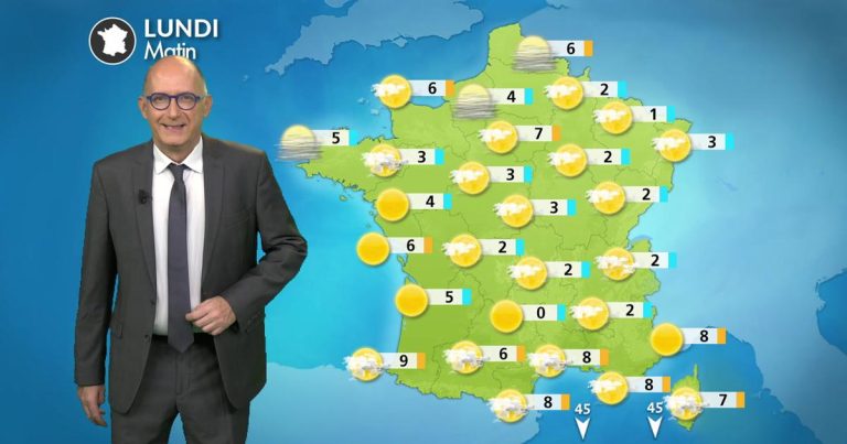 Météo de demain : lundi ensoleillé avec gel matinal - Actualités La Chaîne Météo