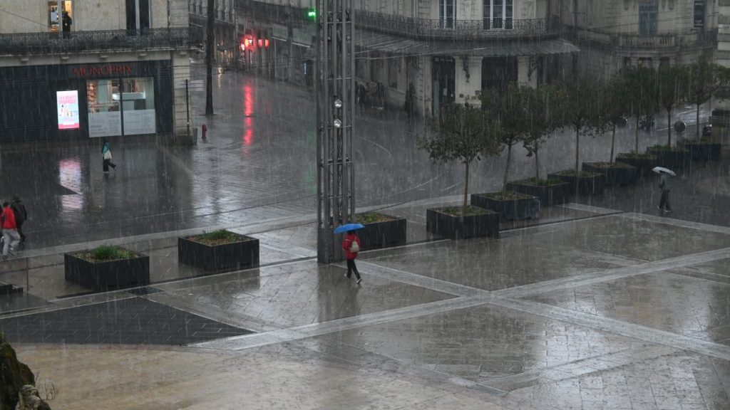 Montpellier et l'Hérault touchés par un violent orage et des chutes de grêle