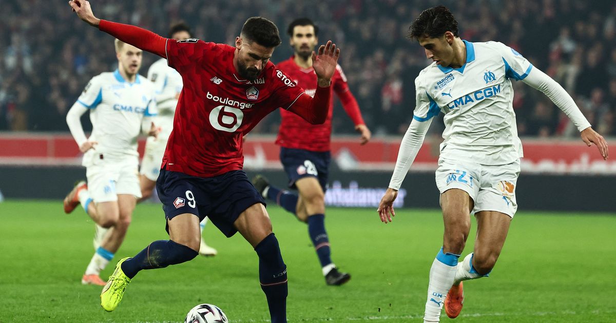 DIRECT - Ligue 1 : suivez le match Marseille-Lille en direct sur Ici Nord - ICI
