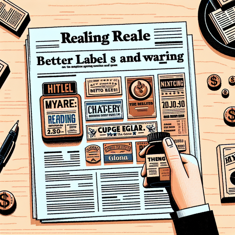 Guide pour mieux lire les étiquettes et déjouer les offres