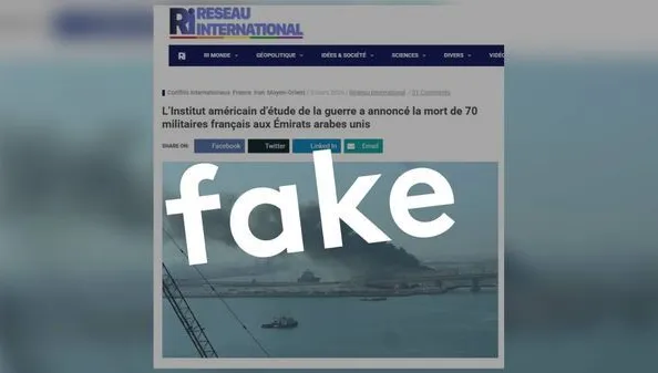 Guerre au Moyen-Orient : des fausses images russes pour déstabiliser les alliés de l'Ukraine