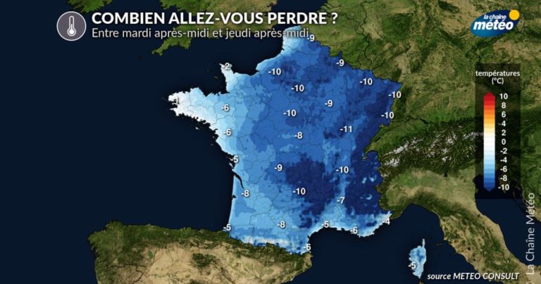 Météo semaine : coup de froid et giboulées dès mercredi, suivis de gelées nocturnes.