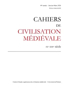 Cahiers de civilisation médiévale 2026/1 : Exploration des enjeux historiques et culturels
