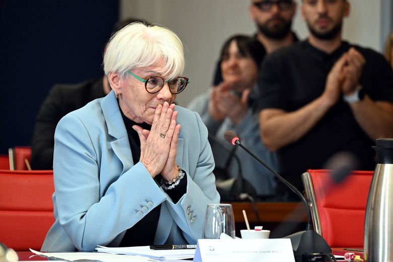 Marie-Claude Berly a craqué au moment d’adresser des remerciements à son compagnon.