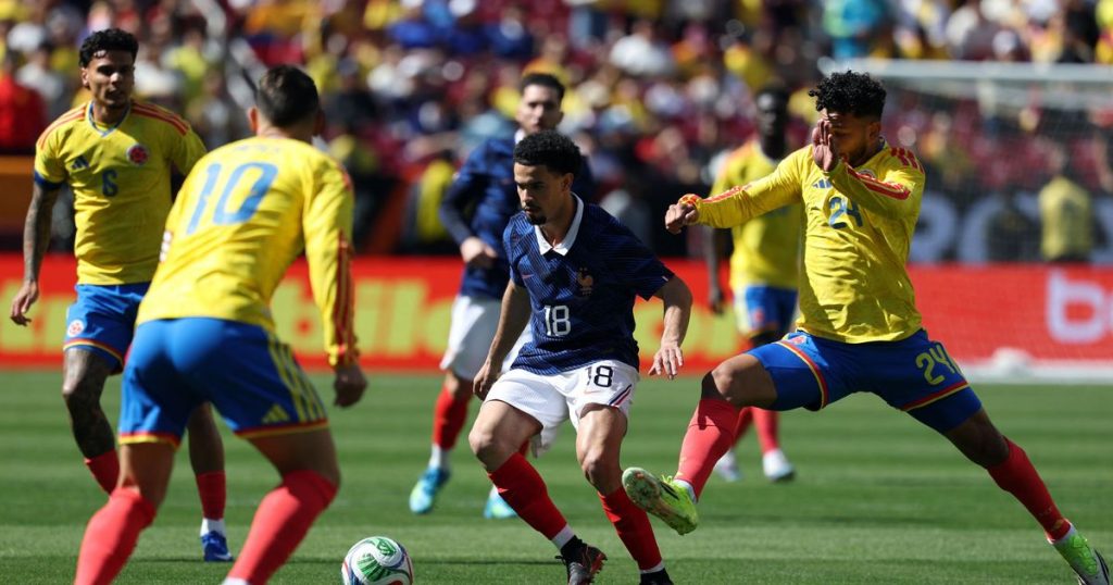 DIRECT - Mondial 2026 : l'équipe de France joue contre la Colombie en amical, suivez le match.
