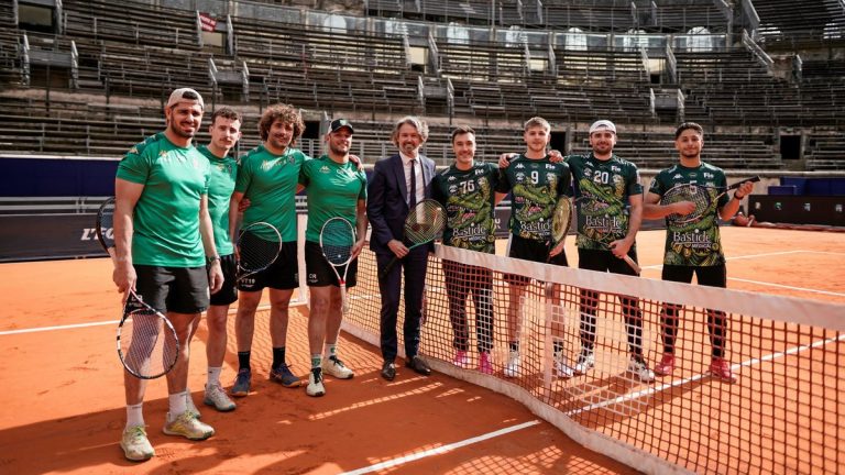 L’Usam affronte le Rugby Club Nîmois aux arènes lors du Bastide UTS
