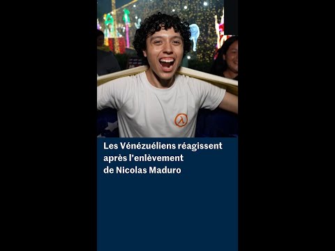 Les Vénézuéliens réagissent à l’enlèvement de Nicolas Maduro par les Etats-Unis