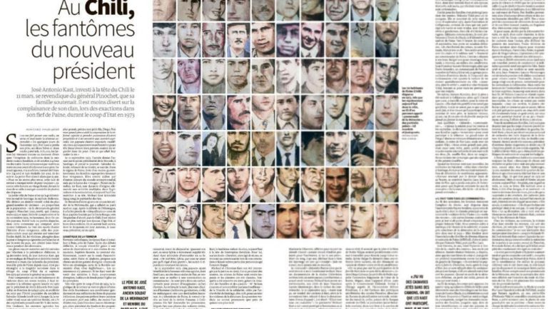 José Antonio Kast et les 'fantômes noirs' de la dictature chilienne dans la presse
